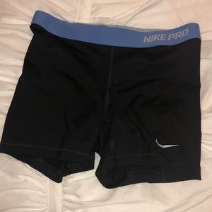 Nike pro spandex shorts